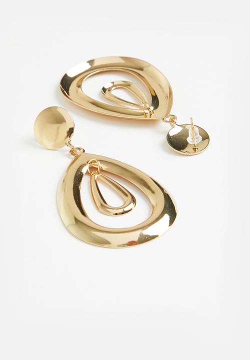 Superbalist - Sherry stud earrings - gold
