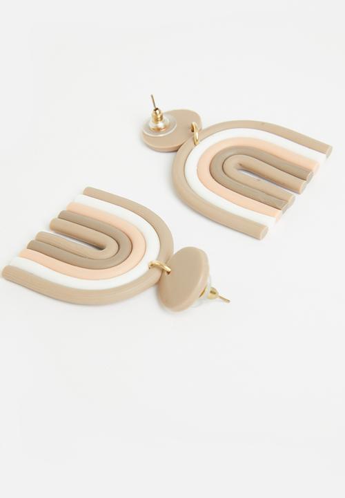Superbalist - Rainbow stud earrings - multi