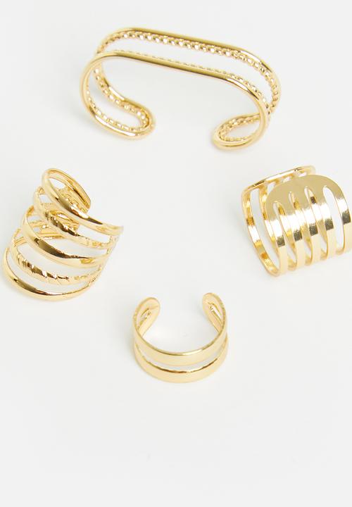 Superbalist - Vanessa ear cuffs - gold