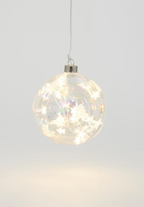 H&S - Large LED Christmas bauble 