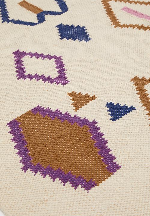 Sixth Floor - Lilly aztec rug - multi
