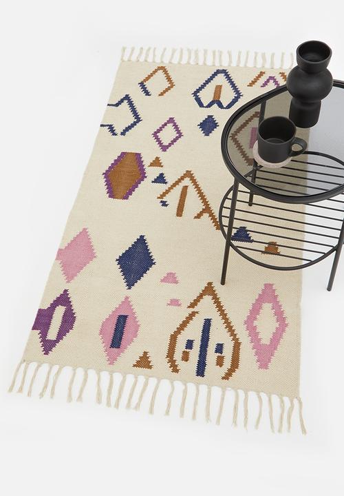 Sixth Floor - Lilly aztec rug - multi