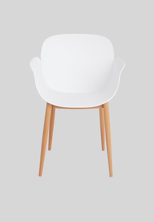 Sixth Floor - Aurea dining chair - white