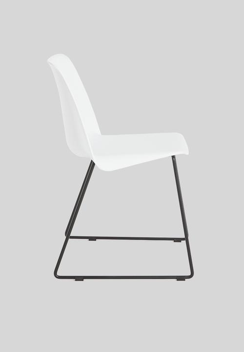 Sixth Floor - Rylie dining chair - white