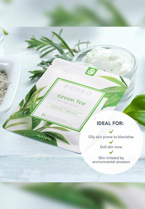 FOREO Sweden - Green Tea Sheet Mask