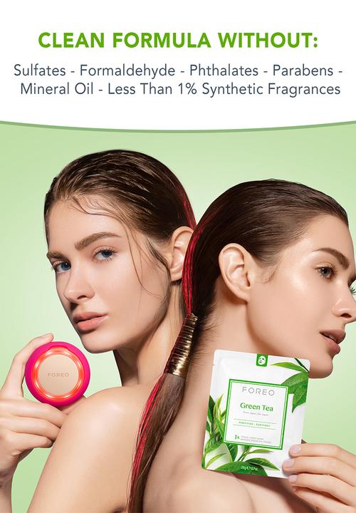 FOREO Sweden - Green Tea Sheet Mask