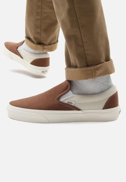 Vans - Classic slip-on - desert twill brown & beige