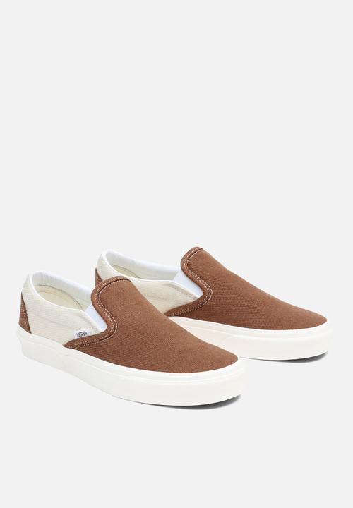 Vans - Classic slip-on - desert twill brown & beige