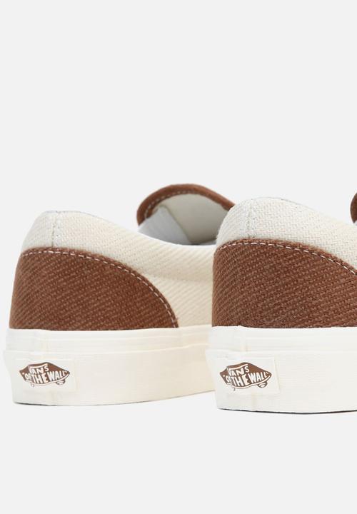 Vans - Classic slip-on - desert twill brown & beige