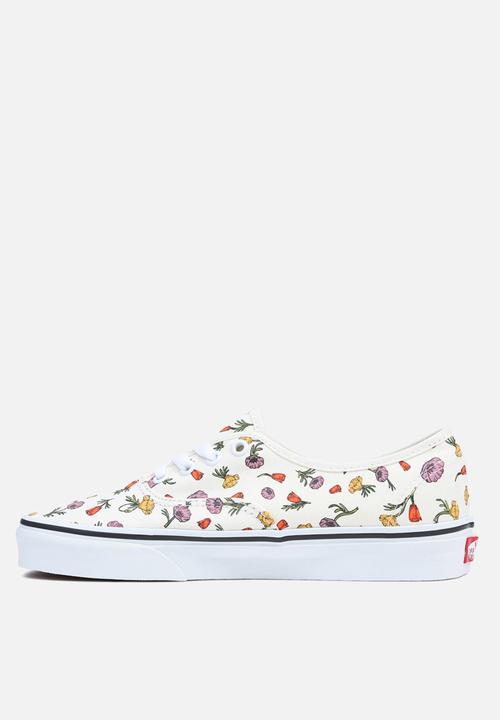 Vans - Authentic - poppy floral cream