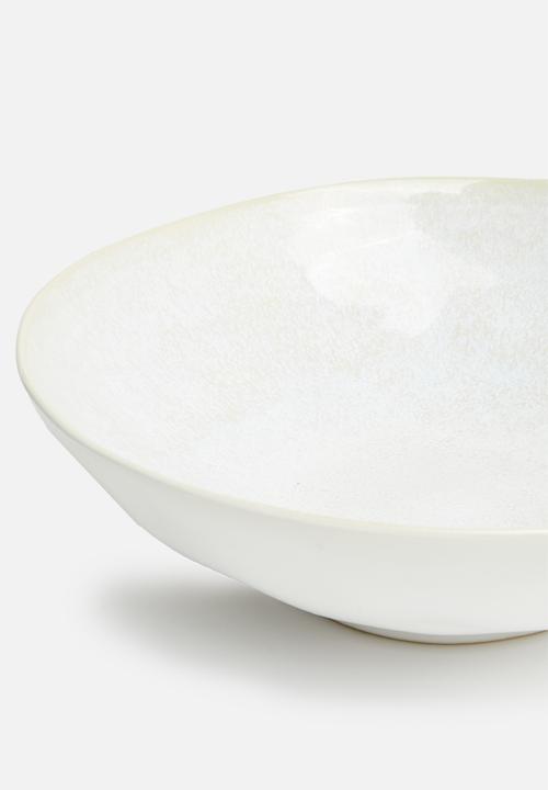 Sixth Floor - Gloss serving bowl - cream