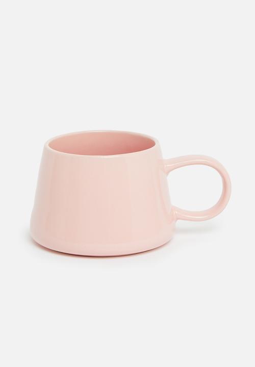 Sixth Floor - Sisma mug set of 4 - pink & grey
