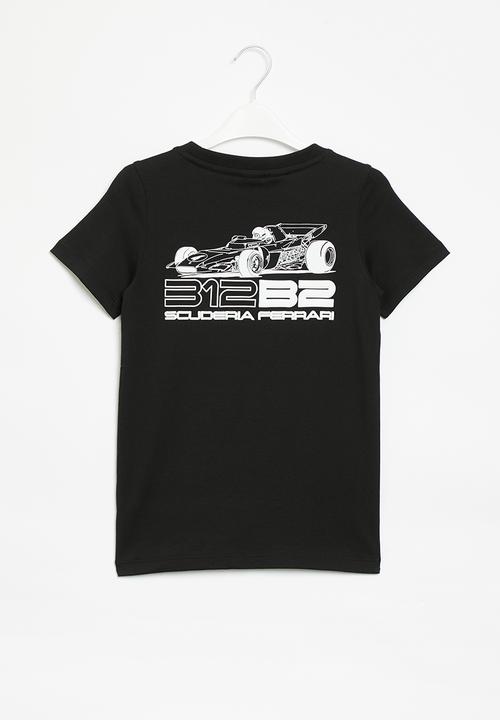 PUMA - Ferrari race kids graphic tee - puma black