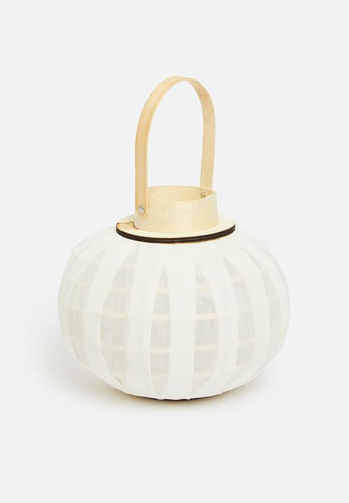 H&S - Gauze lantern - wooden