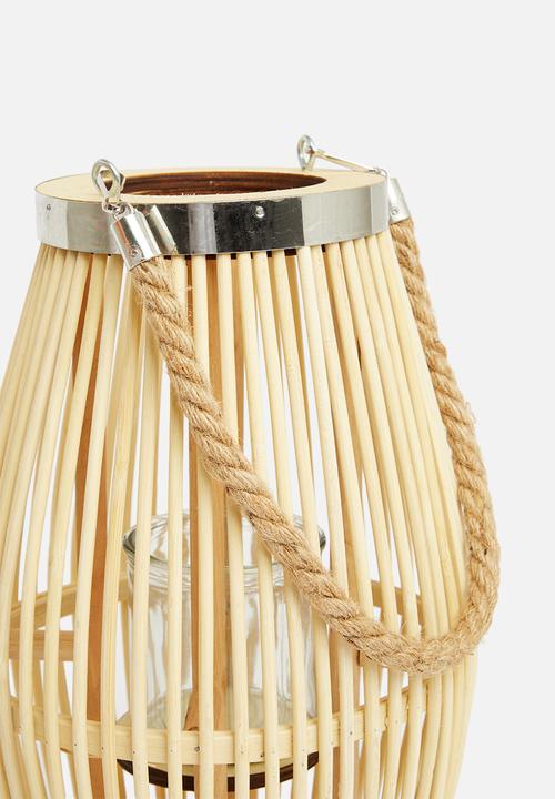 H&S - Java bamboo lantern - natural