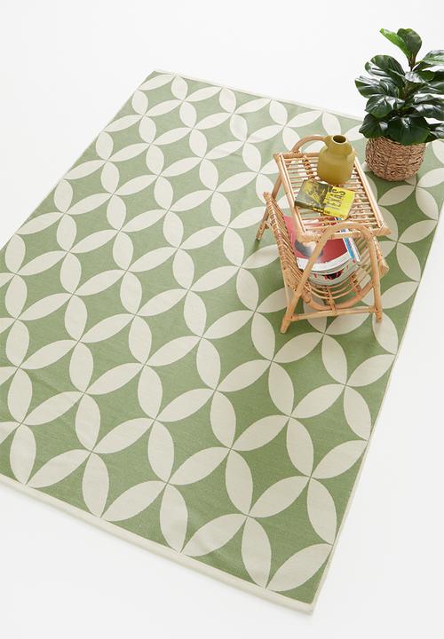 Sixth Floor - Diamond outdoor rug-sage