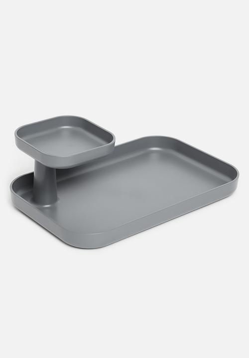 Litem - Tower tray - dark grey