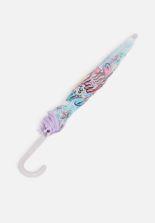 Character Group - Umbrella mermaid - blue & pink