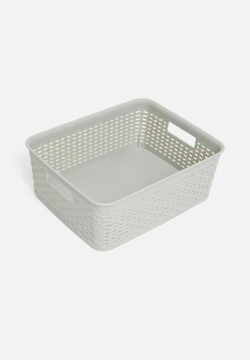 Storage Solutions - Sto basket - grey