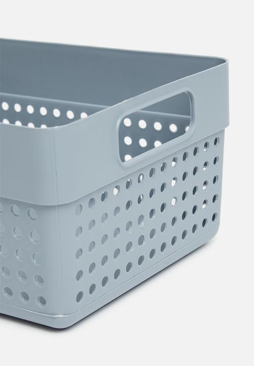 Storage Solutions - Handle storage basket - blue