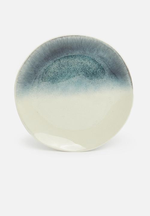 Sixth Floor - Moray side plate set of 4-grey
