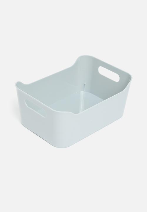 Storage Solutions - Slope storage box - grey