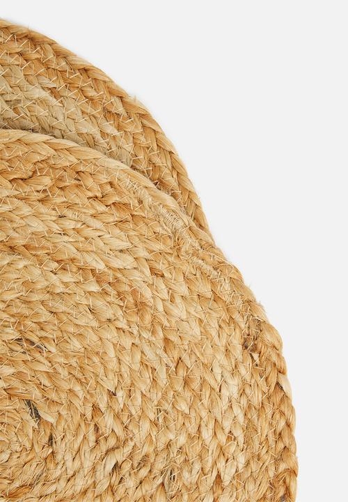 Sixth Floor - Sumba oval placemat set of 4 - natural