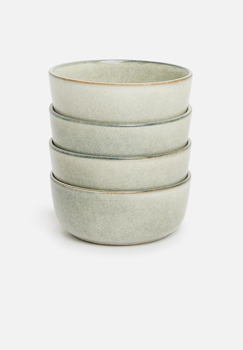 Excellent Houseware - Dinner set 16 pieces - grey