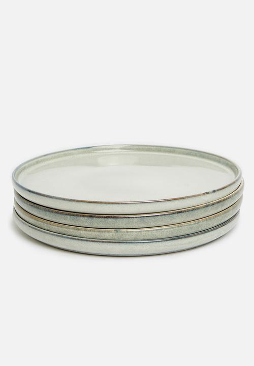 Excellent Houseware - Dinner set 16 pieces - grey