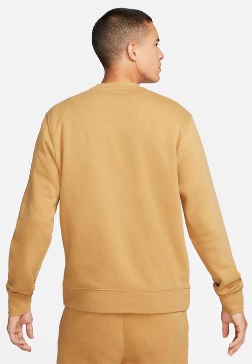 Nike - NSW Club Crew Neck Sweatshirt - elemental gold/white