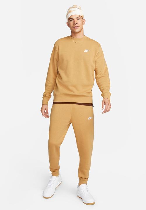 Nike - NSW Club Crew Neck Sweatshirt - elemental gold/white