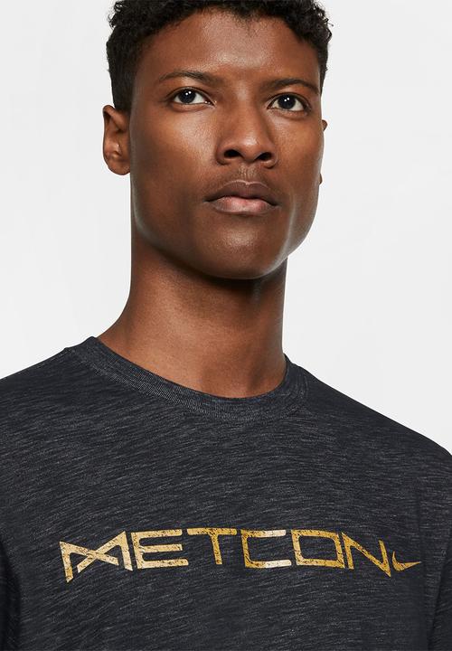 Nike - Dri-FIT "Metcon" training t-shirt - black/white