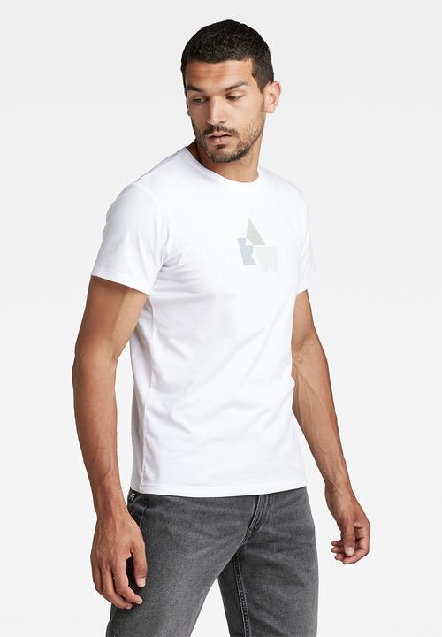 G-STAR - Raw logo r t - white