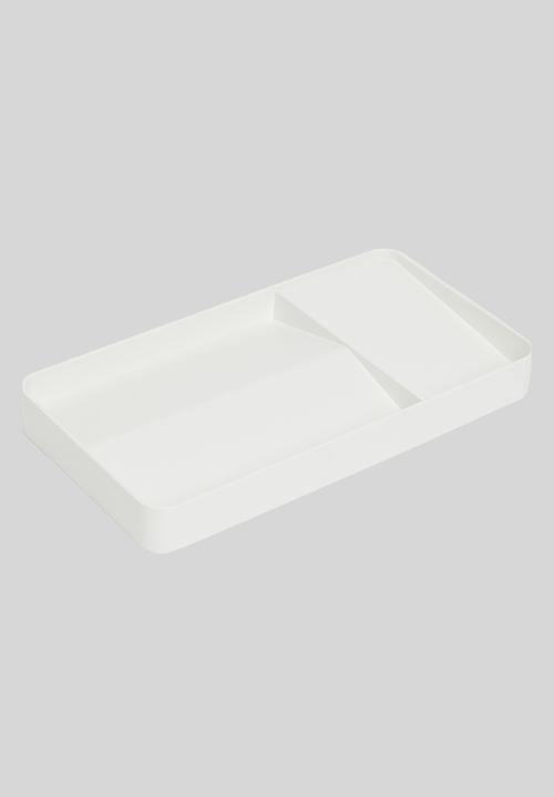 Litem - Flip tray desk organiser - white