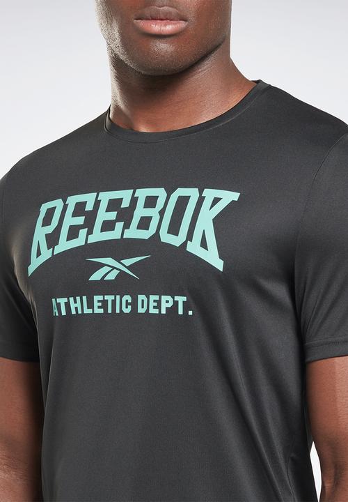 Reebok - Wor poly graphic ss tee - night black