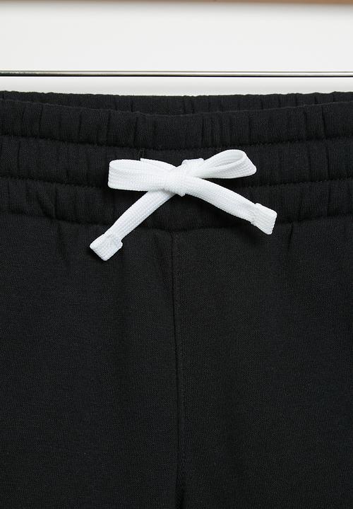 Under Armour - Rival flece short - black & white