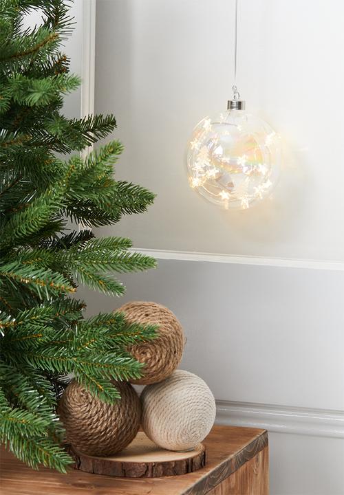 H&S - Large LED Christmas bauble 