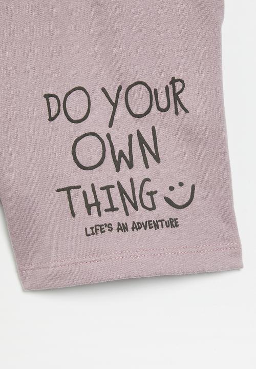 Superbalist - Printed sweat short - sep 1