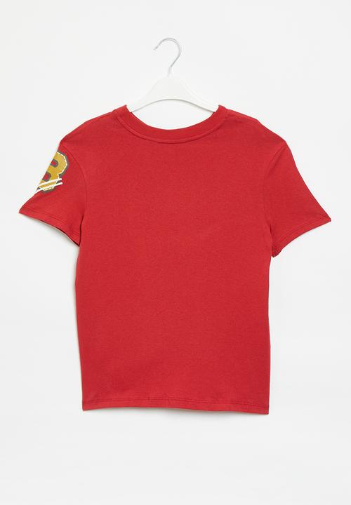 Superbalist - Printed tee - red