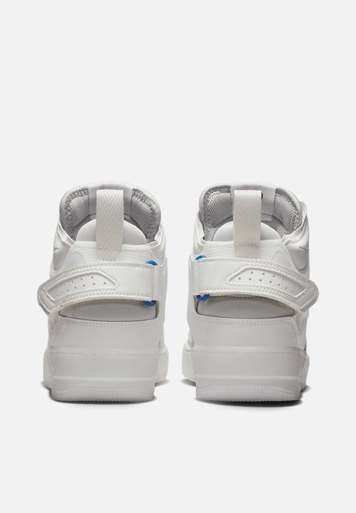 Nike - Air force 1 mid react - summit white/summit white-grey fog