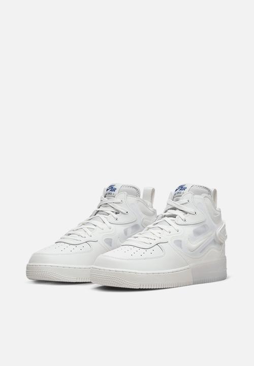 Nike - Air force 1 mid react - summit white/summit white-grey fog
