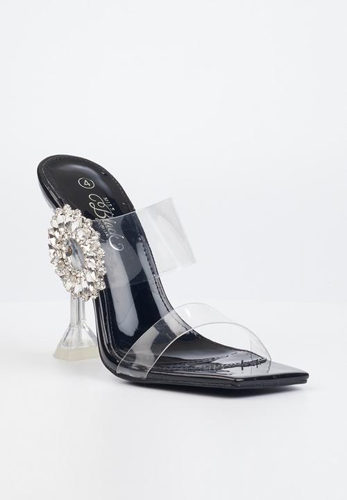 Miss Black - Broche1 stiletto heel - black