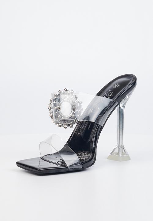 Miss Black - Broche1 stiletto heel - black