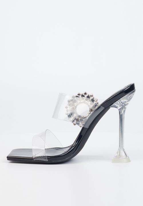 Miss Black - Broche1 stiletto heel - black