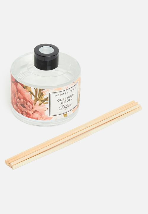 PEPPER TREE - Geranuim & rose diffuser