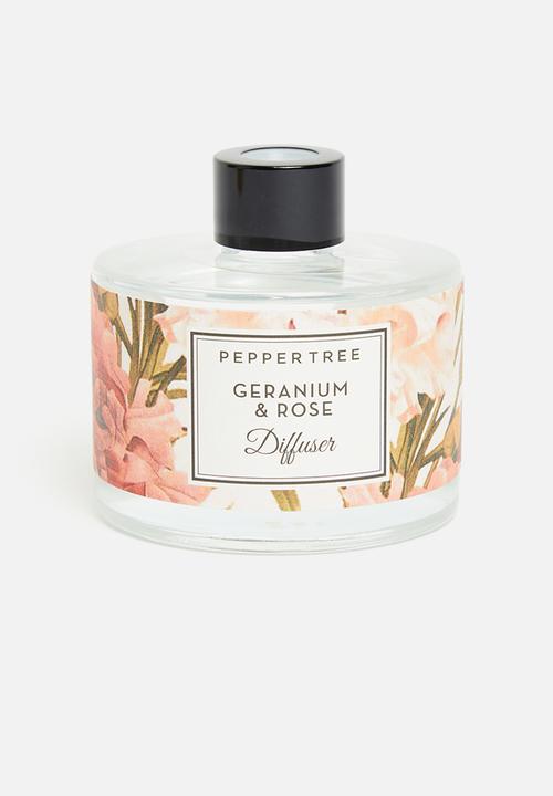PEPPER TREE - Geranuim & rose diffuser