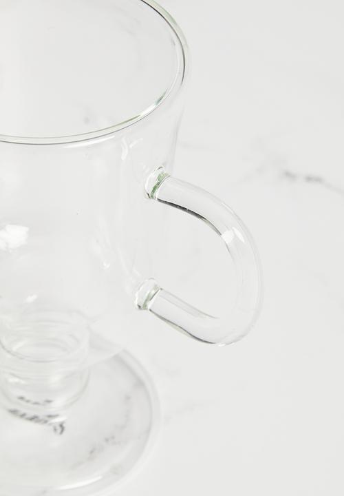 Sixth Floor - Barista double walled coffee mug set of 2-260ml
