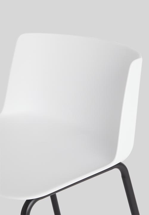 Sixth Floor - Rylie barstool - white