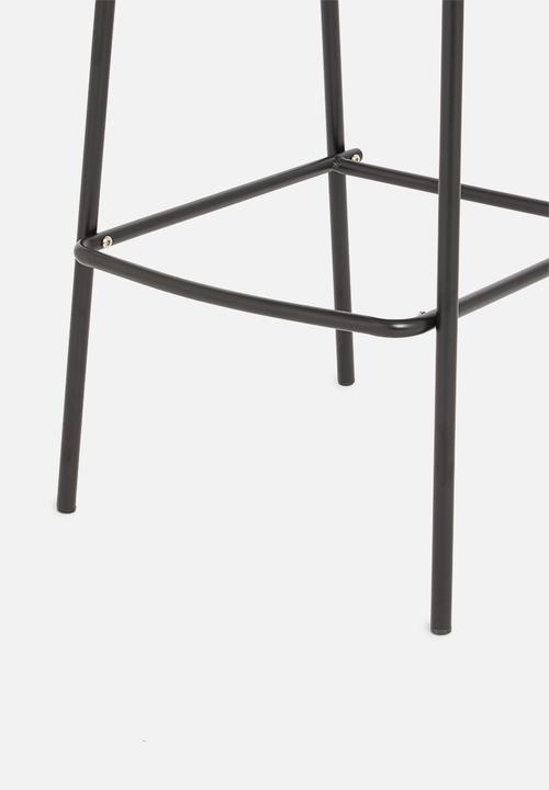 Sixth Floor - Rylie barstool - charcoal