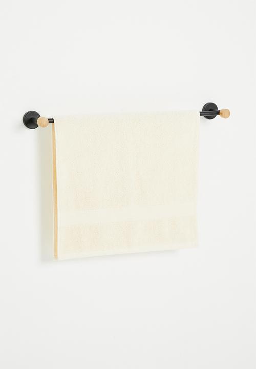Sixth Floor - Ant towel rail - black